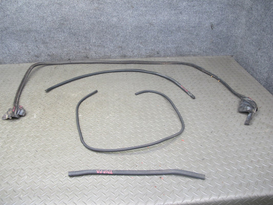 85-89 Toyota MR2 Front Right Passenger Door Weatherstrip Rubber Seal Set OEM