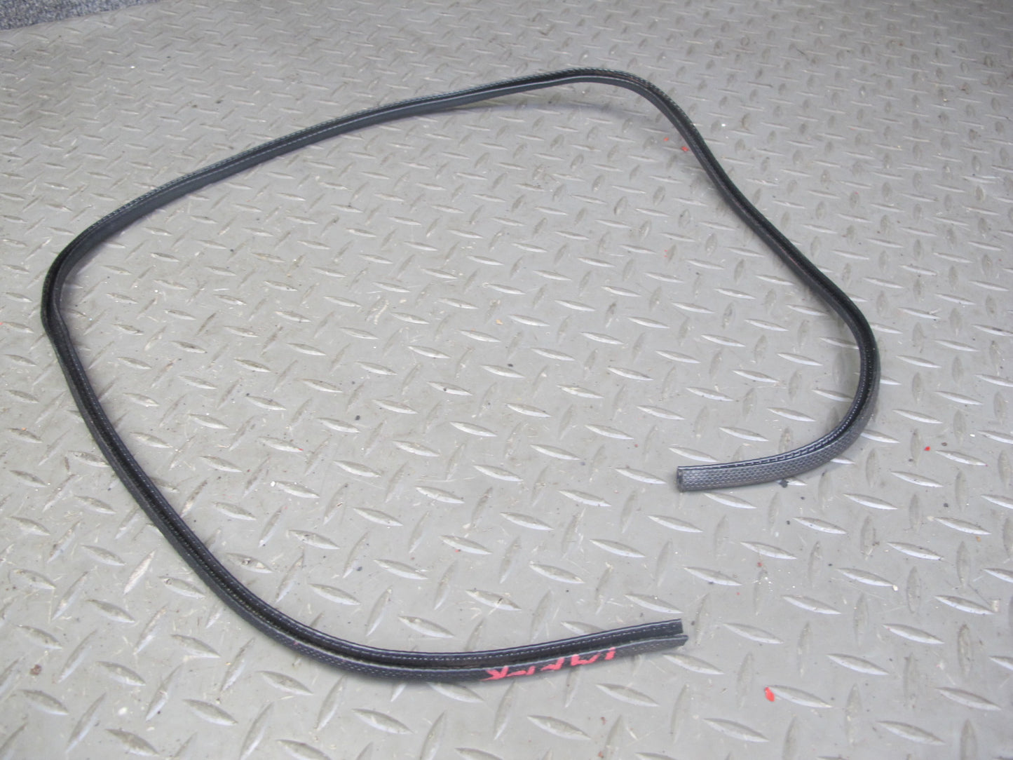 85-89 Toyota MR2 Front Right Passenger Door Weatherstrip Rubber Seal Set OEM