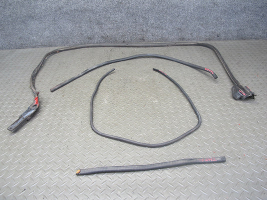 85-89 Toyota MR2 Front Left Driver Door Weatherstrip Rubber Seal Set OEM