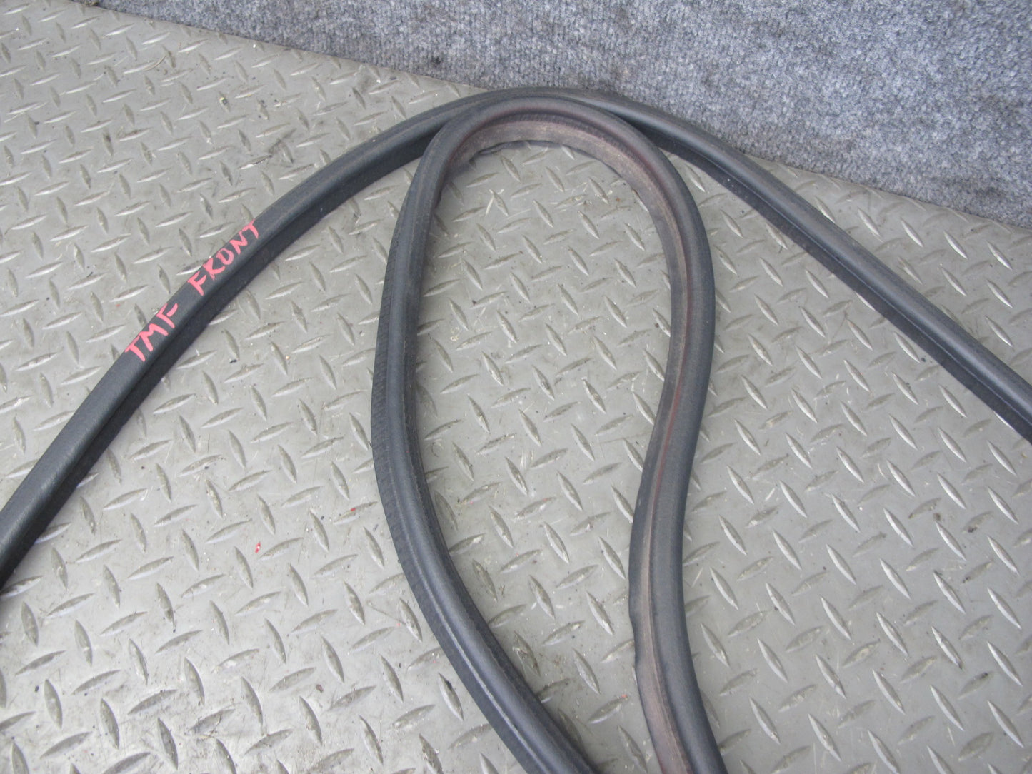 85-89 Toyota MR2 AW15 Front Hood Trunk Frunk Weatherstrip Rubber Seal OEM