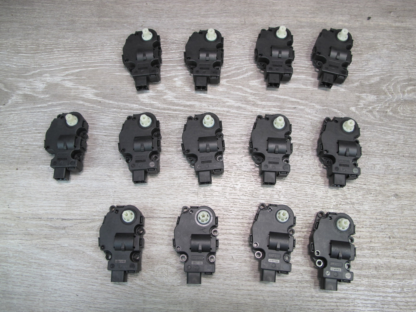 07-13 Mercedes W221 S-class Set of 13 A/C Heater Flap Door Actuator Motor OEM