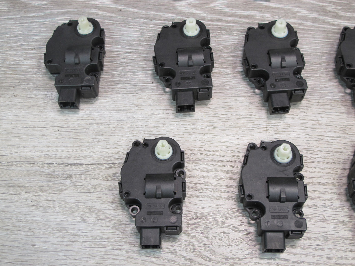 07-13 Mercedes W221 S-class Set of 13 A/C Heater Flap Door Actuator Motor OEM