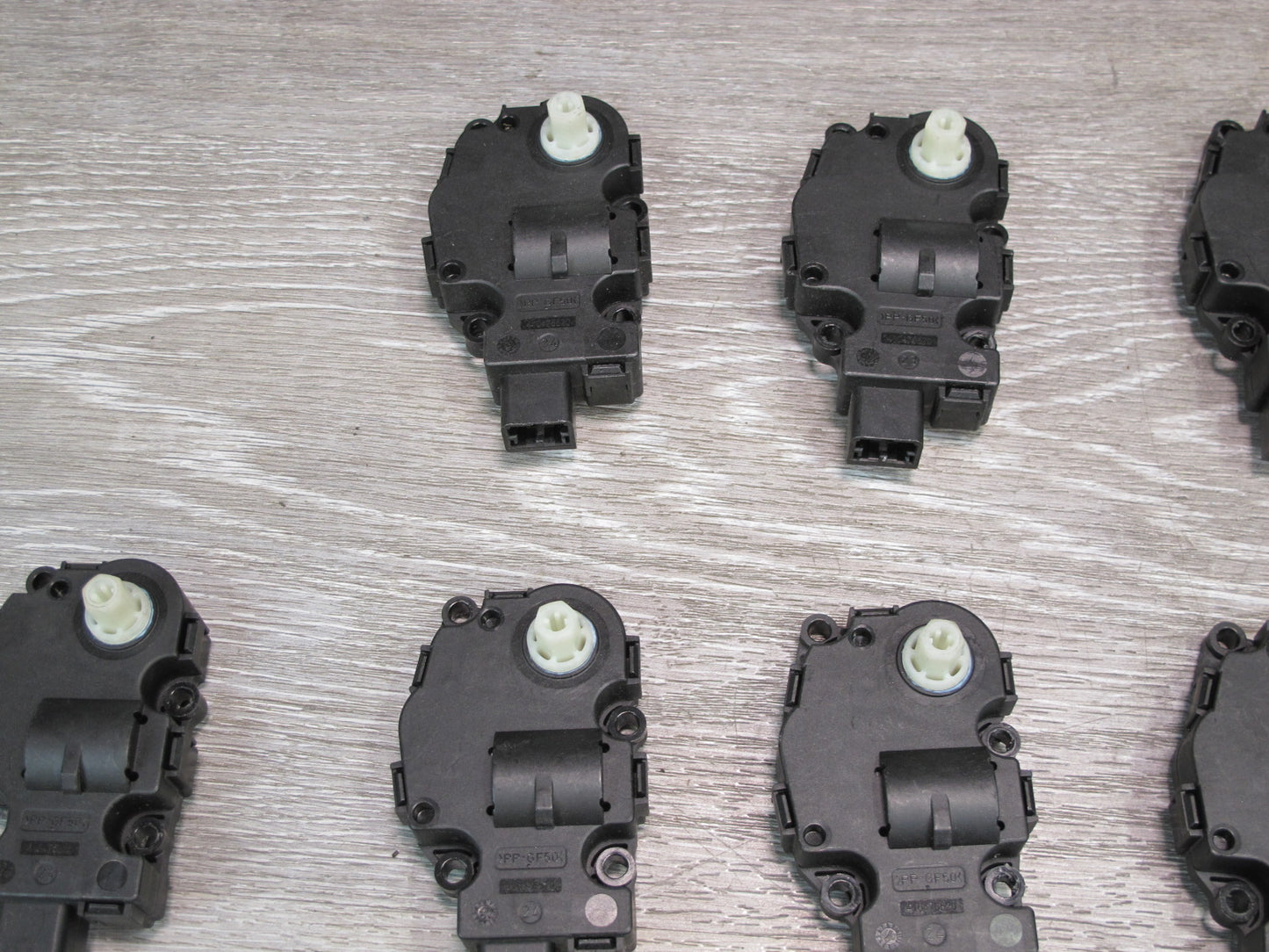 07-13 Mercedes W221 S-class Set of 13 A/C Heater Flap Door Actuator Motor OEM