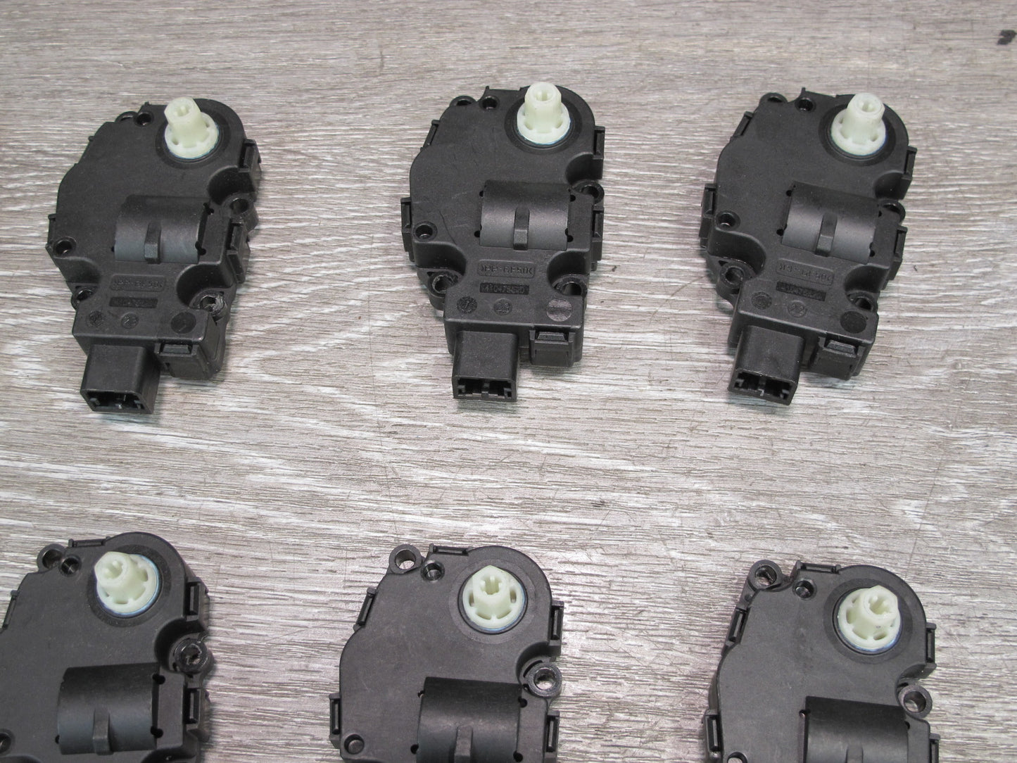 07-13 Mercedes W221 S-class Set of 13 A/C Heater Flap Door Actuator Motor OEM