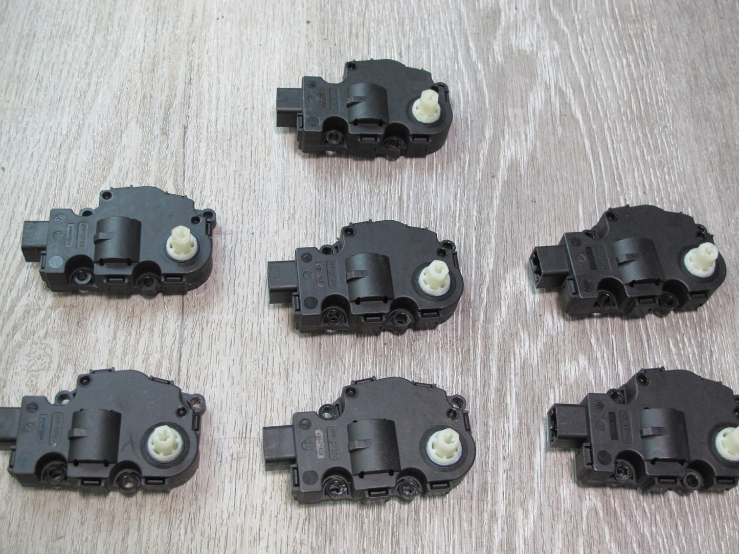 07-13 Mercedes W221 S-class Set of 13 A/C Heater Flap Door Actuator Motor OEM