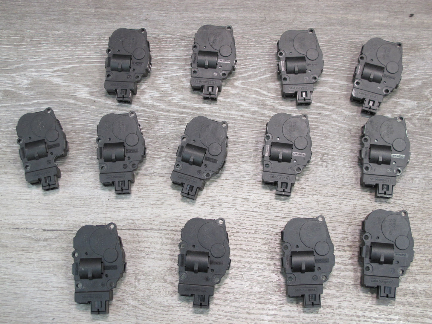 07-13 Mercedes W221 S-class Set of 13 A/C Heater Flap Door Actuator Motor OEM