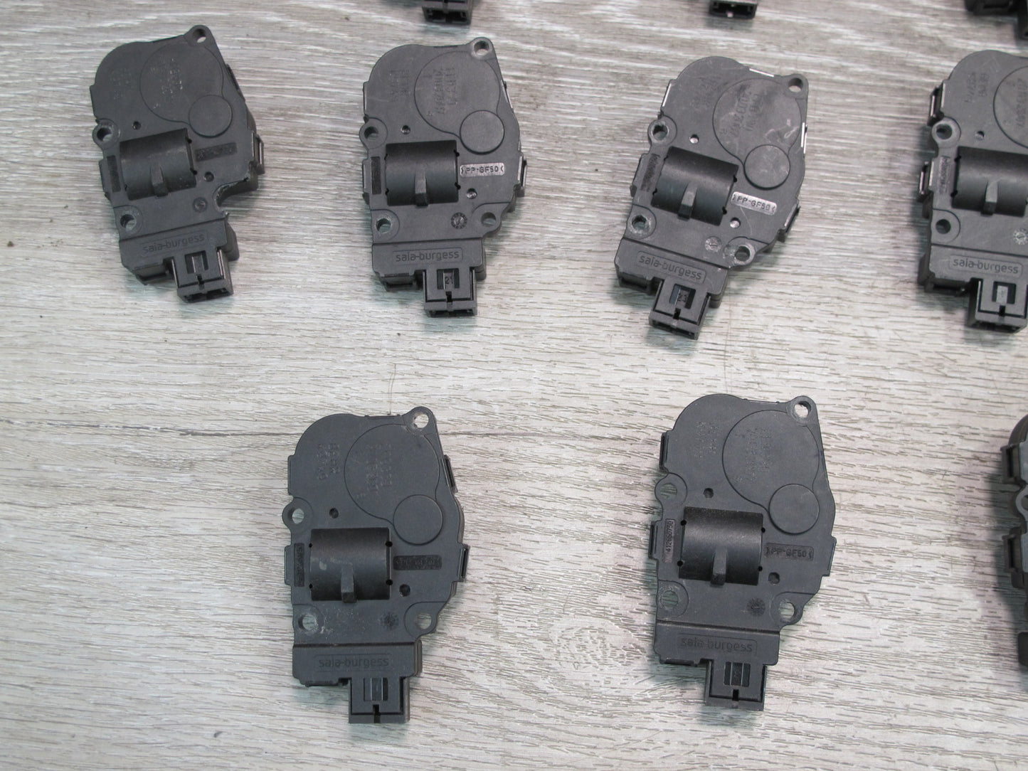 07-13 Mercedes W221 S-class Set of 13 A/C Heater Flap Door Actuator Motor OEM