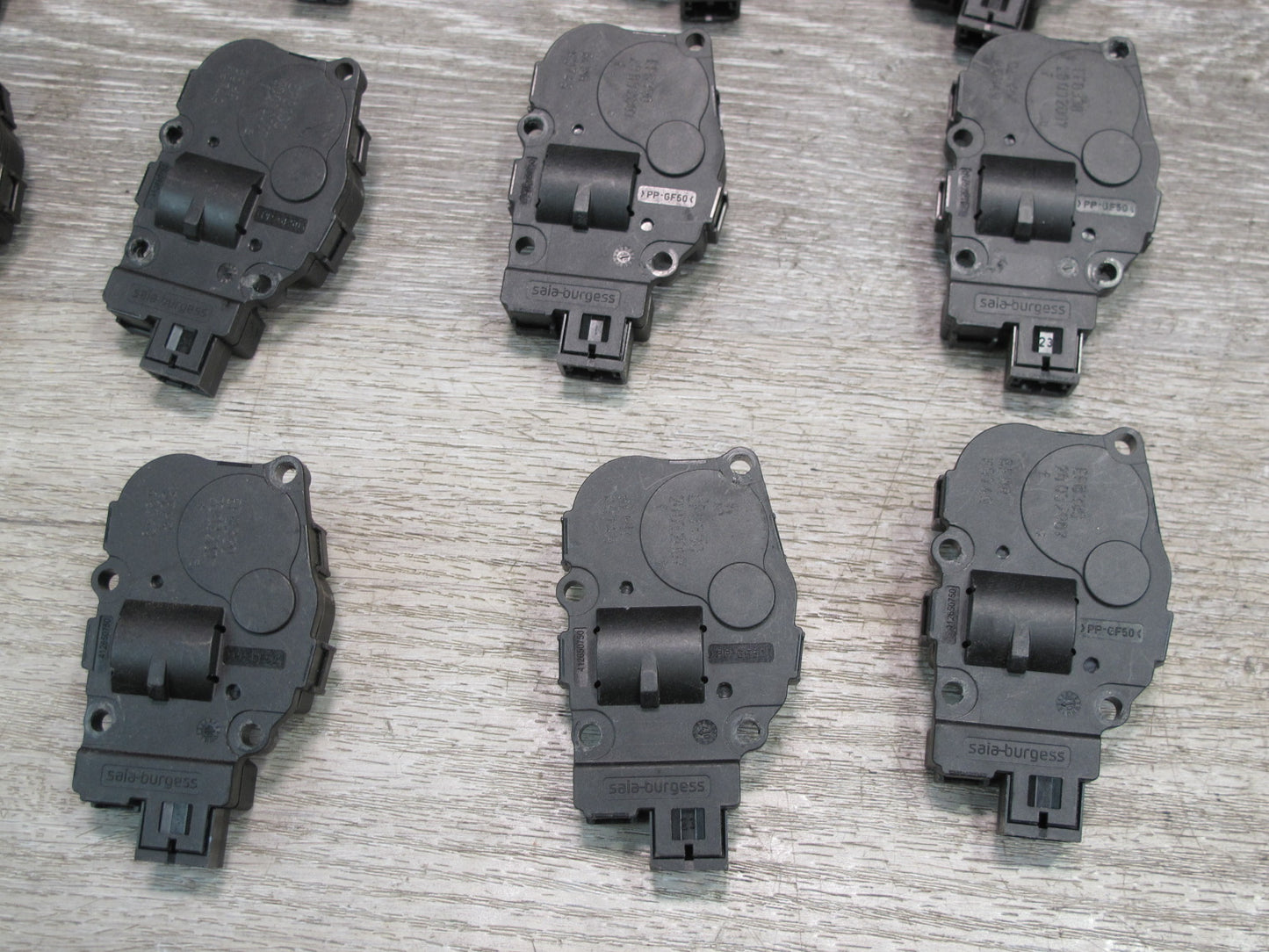07-13 Mercedes W221 S-class Set of 13 A/C Heater Flap Door Actuator Motor OEM