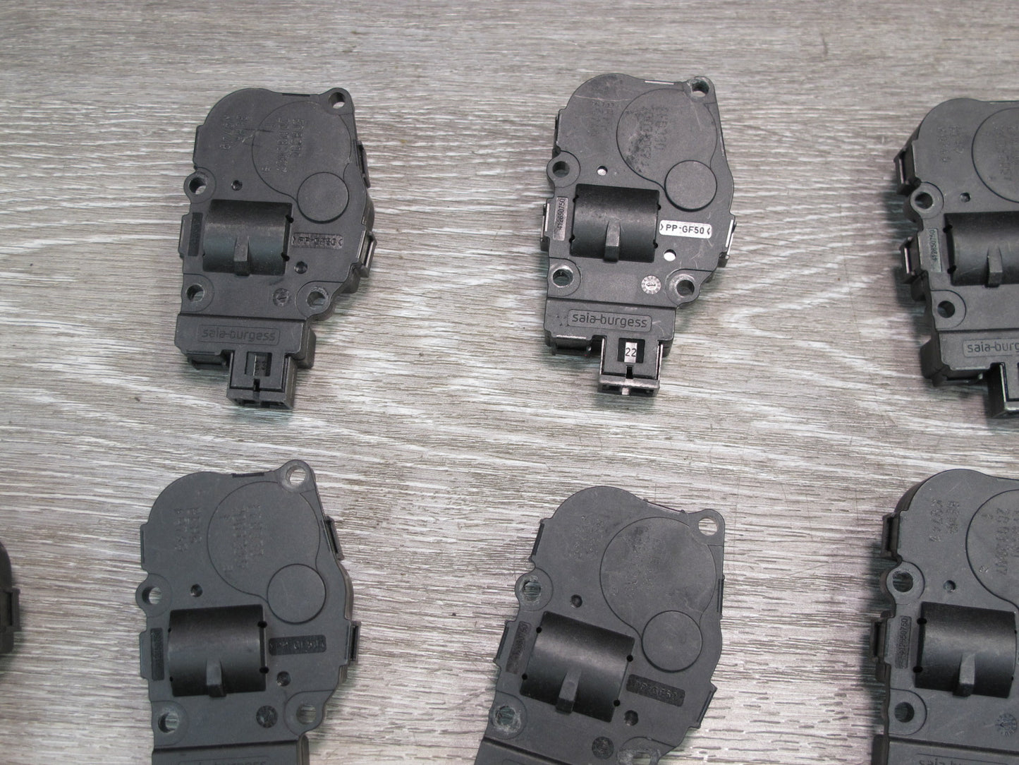07-13 Mercedes W221 S-class Set of 13 A/C Heater Flap Door Actuator Motor OEM