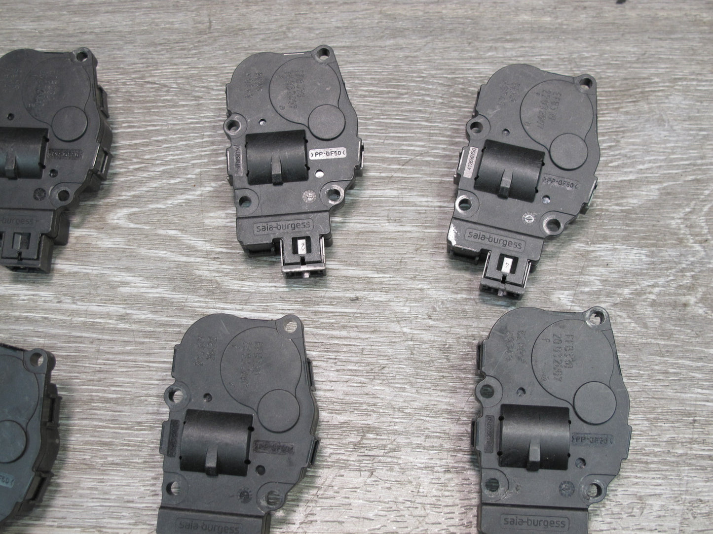 07-13 Mercedes W221 S-class Set of 13 A/C Heater Flap Door Actuator Motor OEM