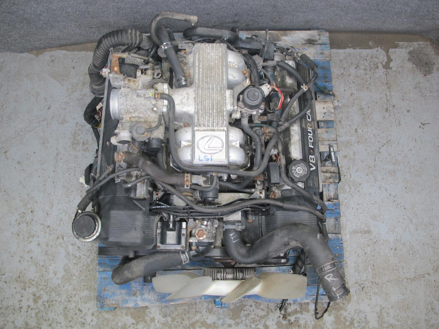 95-97 Lexus UCF20L LS400 4.0L 1UZFE Complete Engine Motor OEM