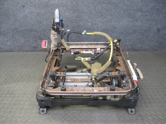 1997 Lexus LS400 Front Left Seat Lower Frame Track Rail w Motor & Module OEM