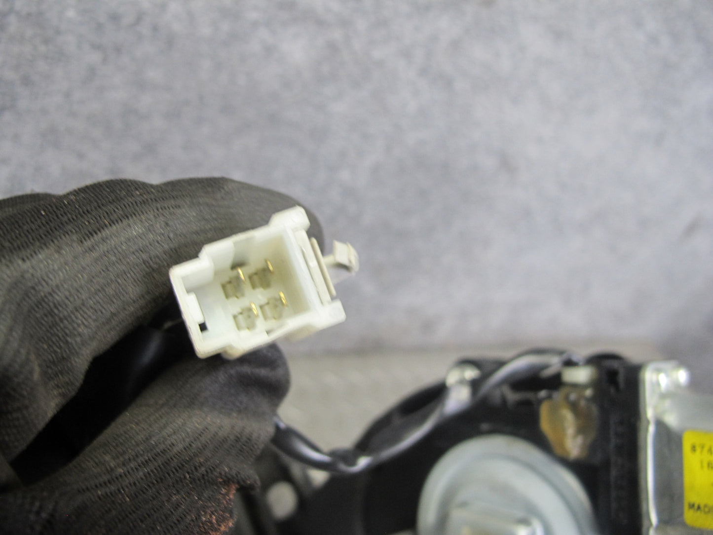 07-09 Nissan 350Z Z33 Convert Front Right Seat Lower Frame Track Rail Motor OEM