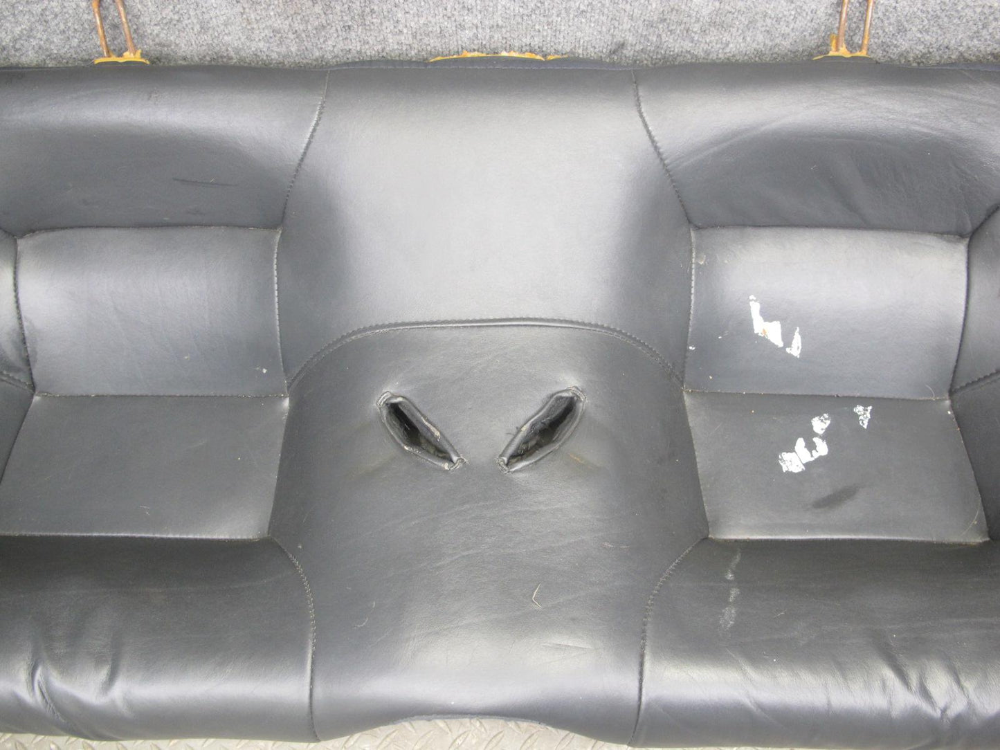 90-96 Nissan Z32 300ZX 2+2 Rear Seat Upper & Lower Leather Cushion OEM