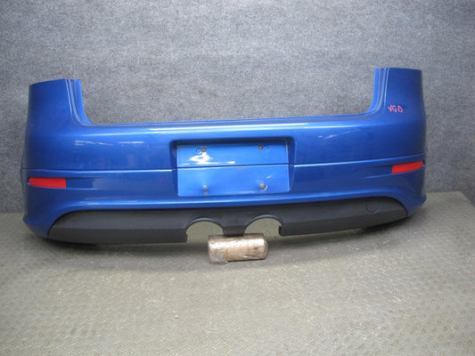 2008 VW Golf MK5 R32 VR6 Rear Bumper Cover Deepblue w Lower Diffuser OEM