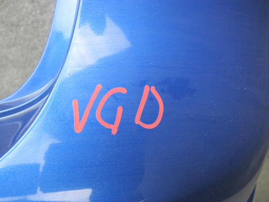 2008 VW Golf MK5 R32 VR6 Rear Bumper Cover Deepblue w Lower Diffuser OEM