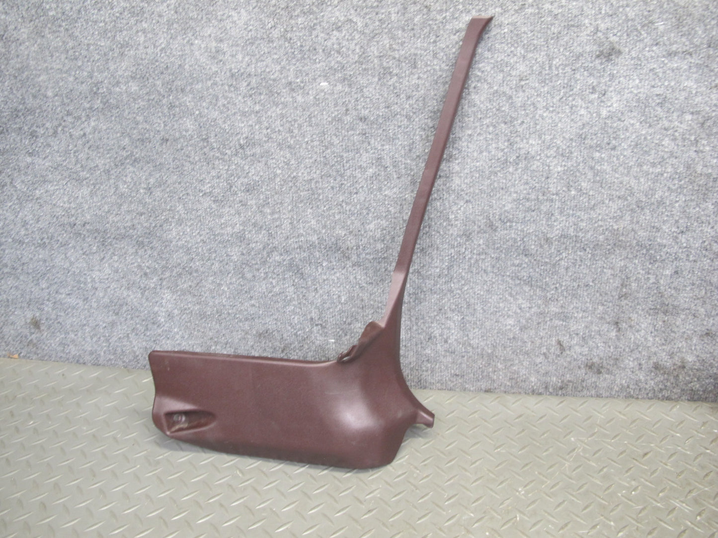 86-92 Toyota Supra MK3 Front Left & Right Kick Trim Cover Panel Set Maroon OEM