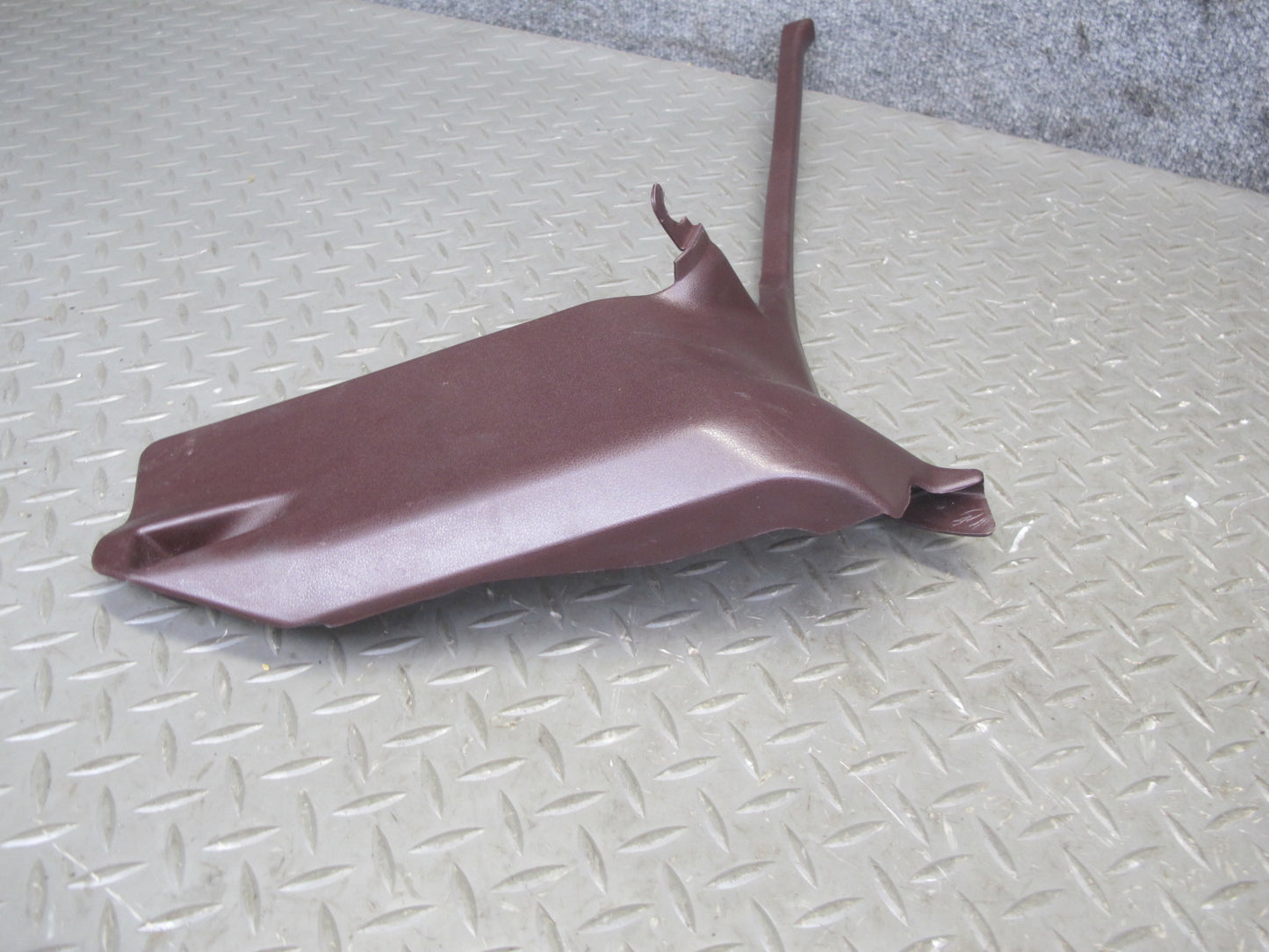 86-92 Toyota Supra MK3 Front Left & Right Kick Trim Cover Panel Set Maroon OEM