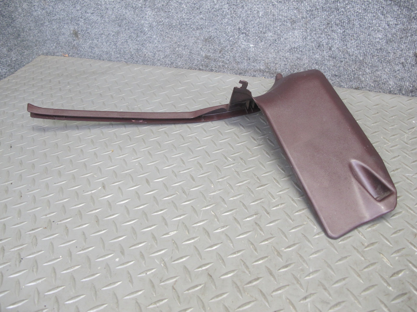 86-92 Toyota Supra MK3 Front Left & Right Kick Trim Cover Panel Set Maroon OEM