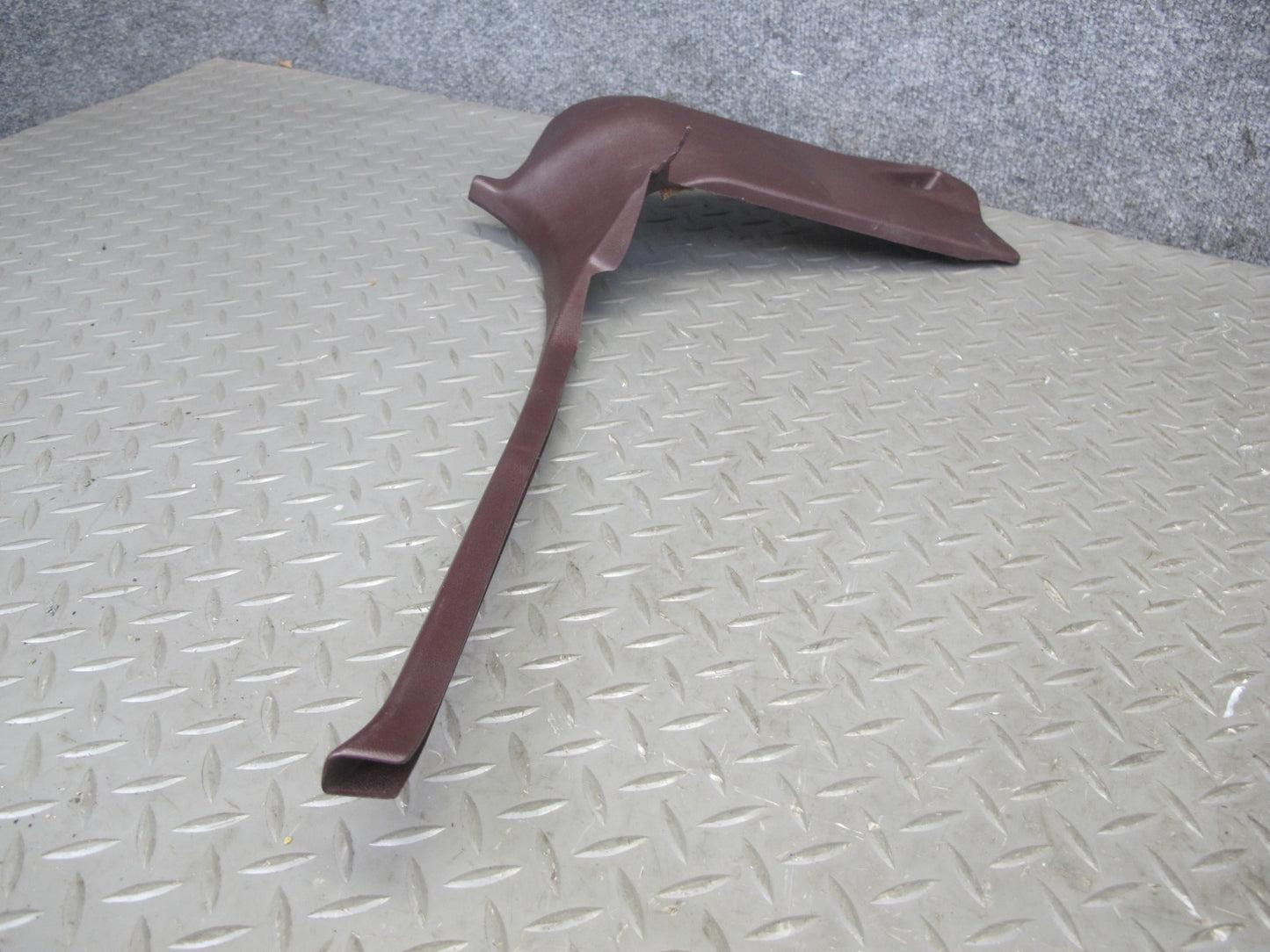86-92 Toyota Supra MK3 Front Left & Right Kick Trim Cover Panel Set Maroon OEM