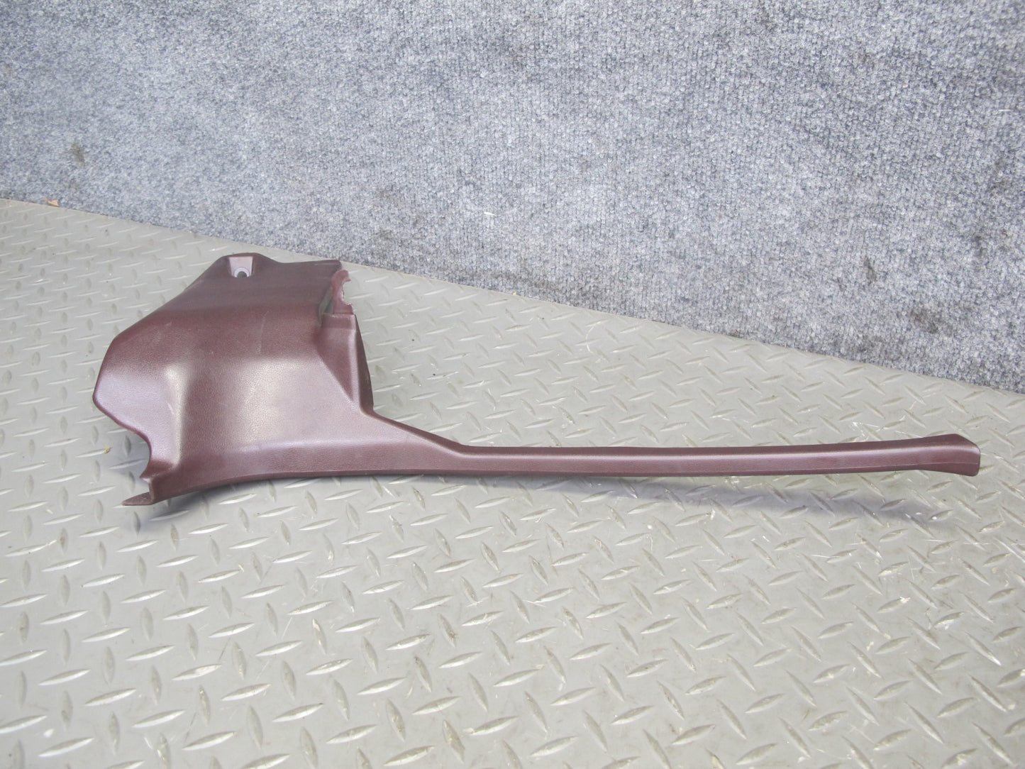 86-92 Toyota Supra MK3 Front Left & Right Kick Trim Cover Panel Set Maroon OEM