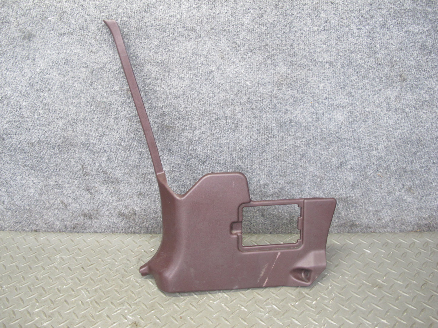 86-92 Toyota Supra MK3 Front Left & Right Kick Trim Cover Panel Set Maroon OEM