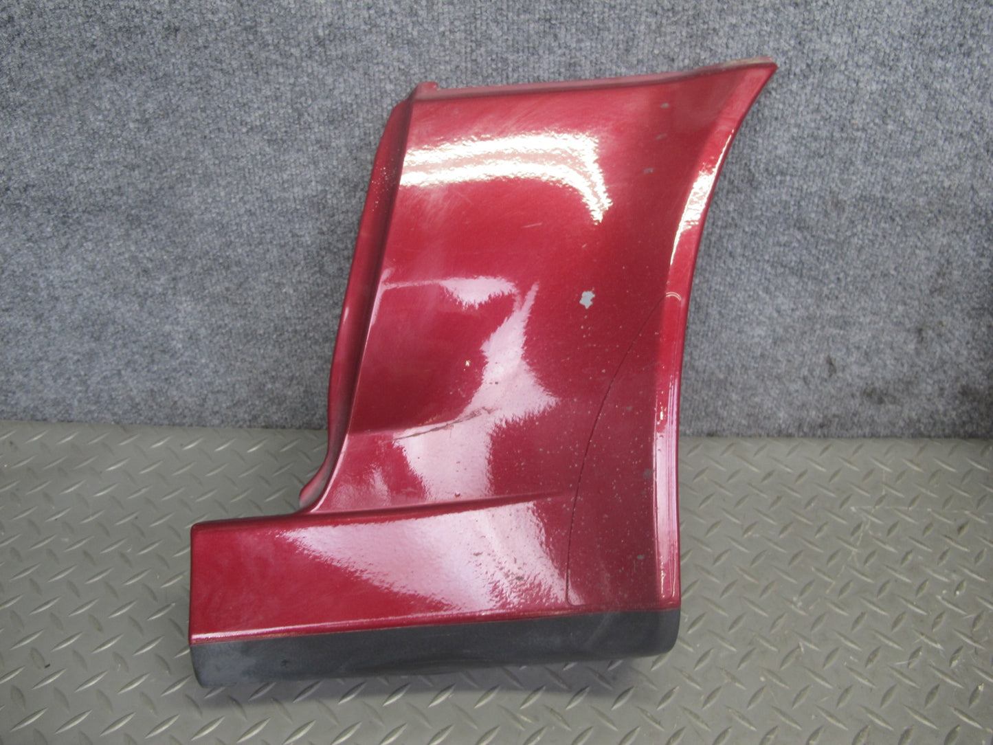 86-88 Toyota Supra MK3 Set of 2 Rear Lower Quarter Rocker Molding Cover RED OEM