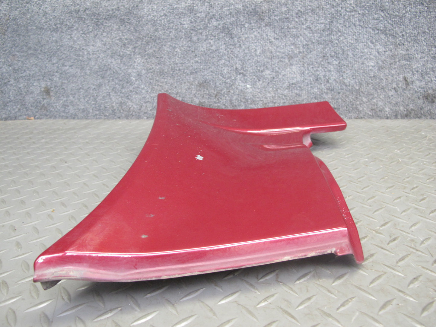 86-88 Toyota Supra MK3 Set of 2 Rear Lower Quarter Rocker Molding Cover RED OEM