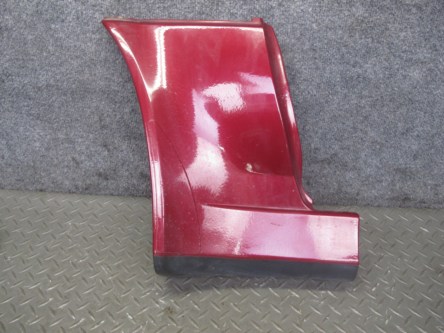 86-88 Toyota Supra MK3 Set of 2 Rear Lower Quarter Rocker Molding Cover RED OEM