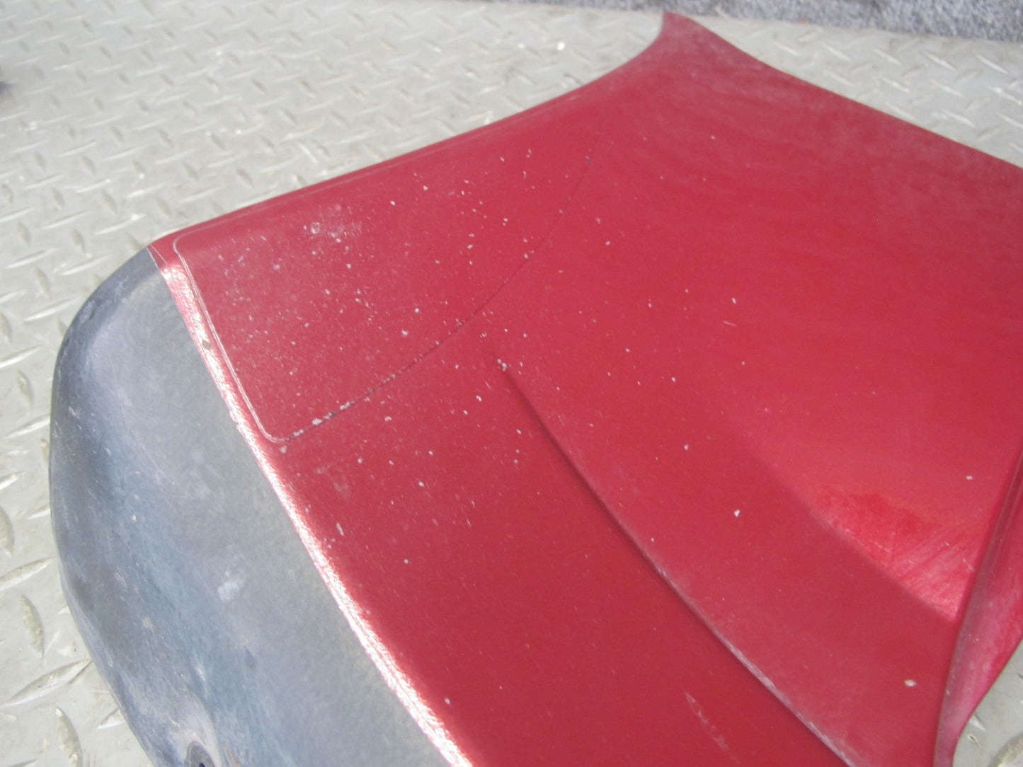 86-88 Toyota Supra MK3 Set of 2 Rear Lower Quarter Rocker Molding Cover RED OEM
