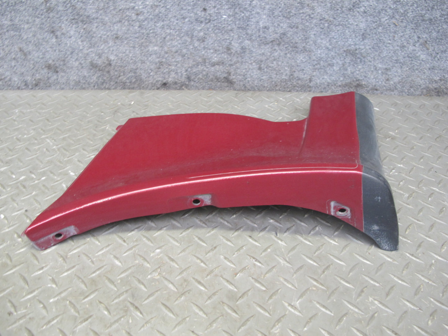 86-88 Toyota Supra MK3 Set of 2 Rear Lower Quarter Rocker Molding Cover RED OEM