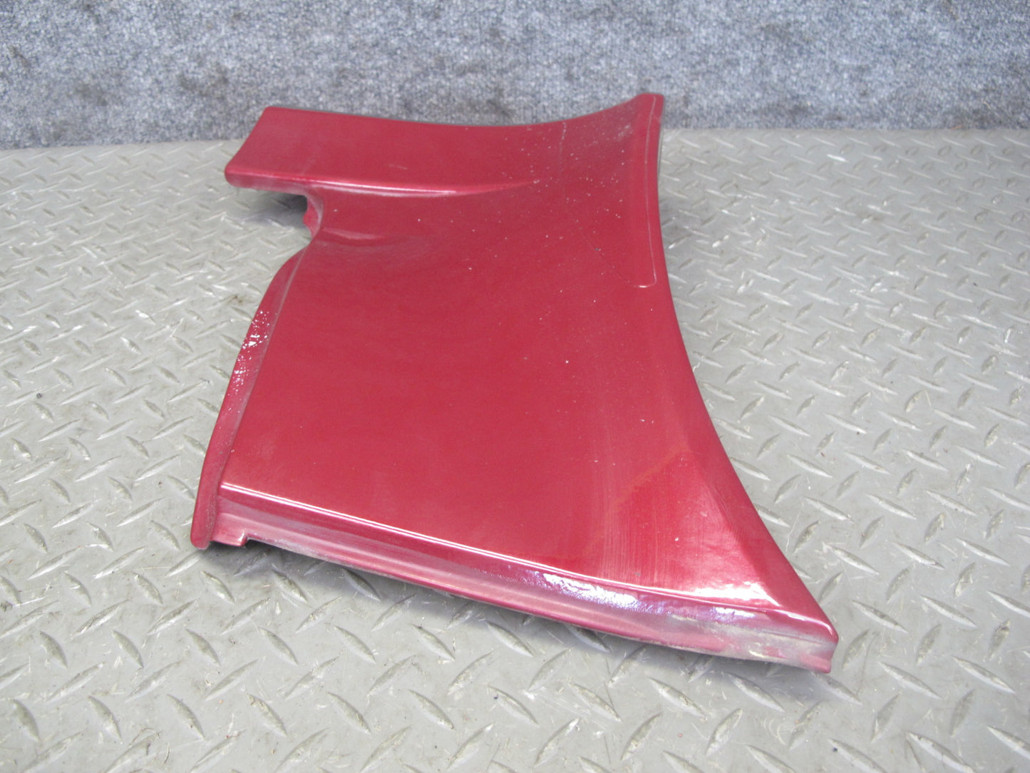 86-88 Toyota Supra MK3 Set of 2 Rear Lower Quarter Rocker Molding Cover RED OEM