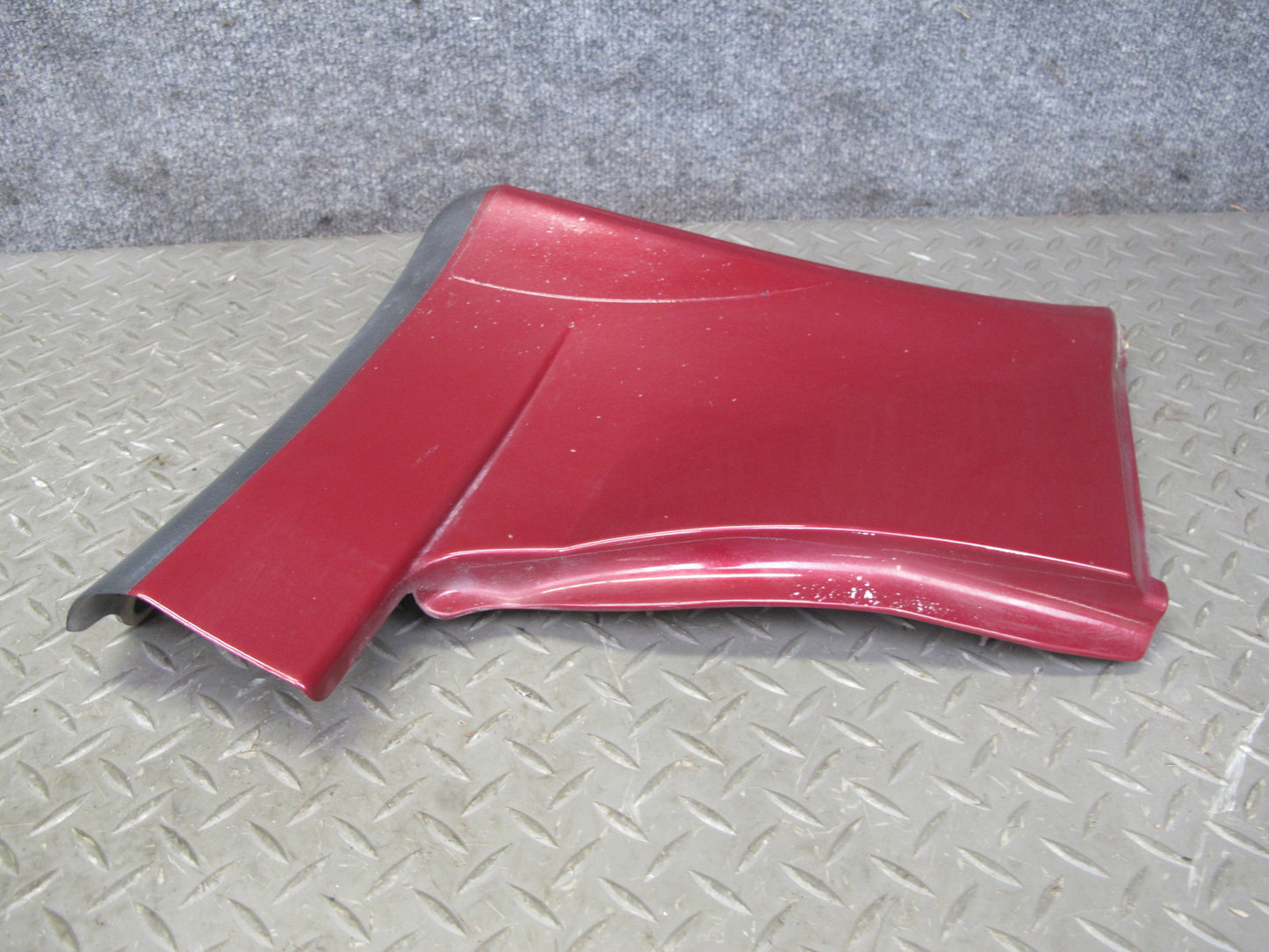 86-88 Toyota Supra MK3 Set of 2 Rear Lower Quarter Rocker Molding Cover RED OEM