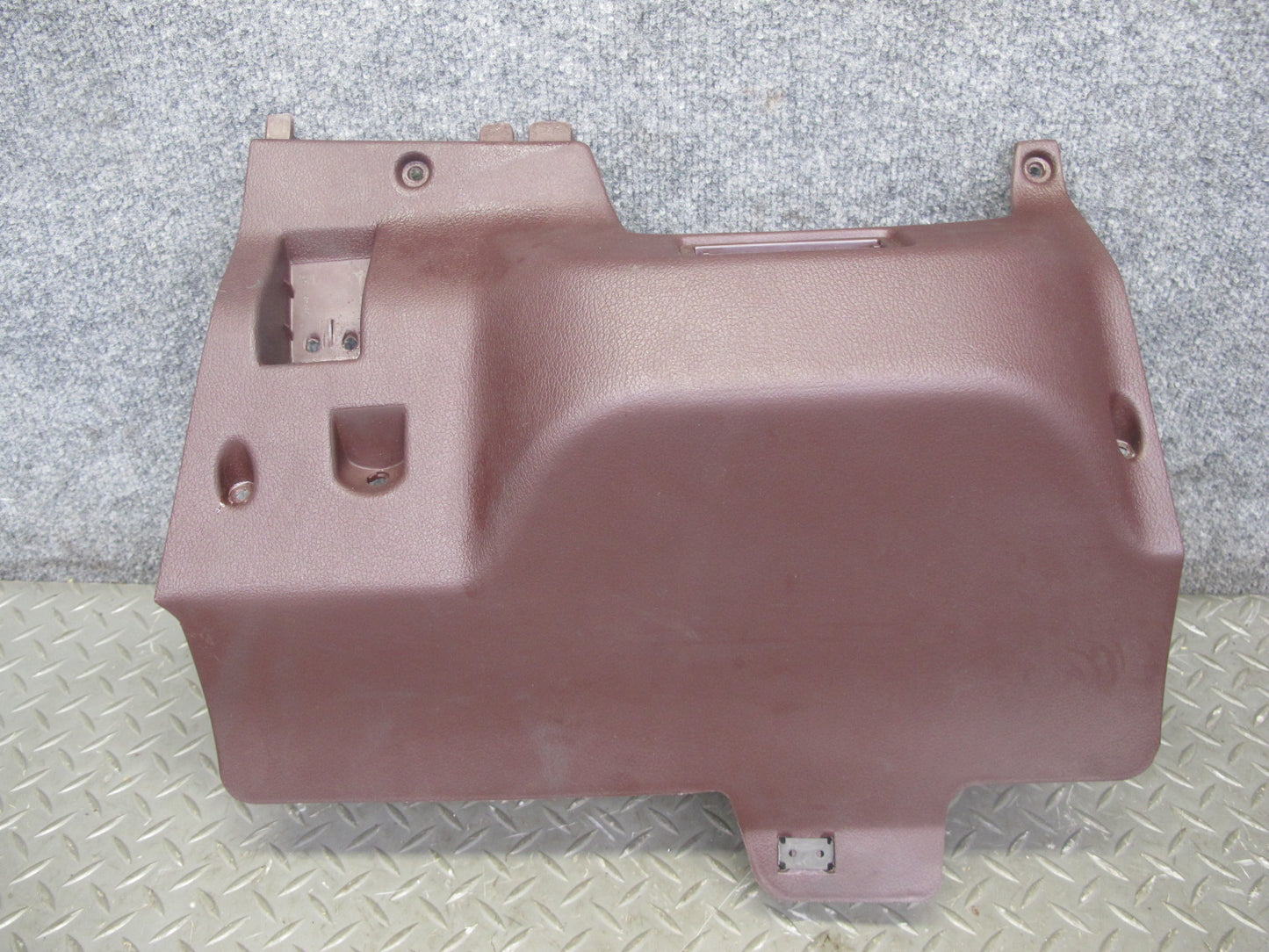 86-89 Toyota Supra MK3 Front Left & Right Lower Knee Trim Panel Set Maroon OEM