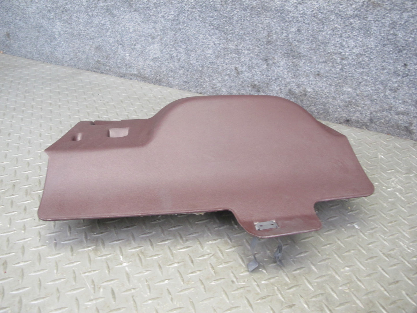 86-89 Toyota Supra MK3 Front Left & Right Lower Knee Trim Panel Set Maroon OEM