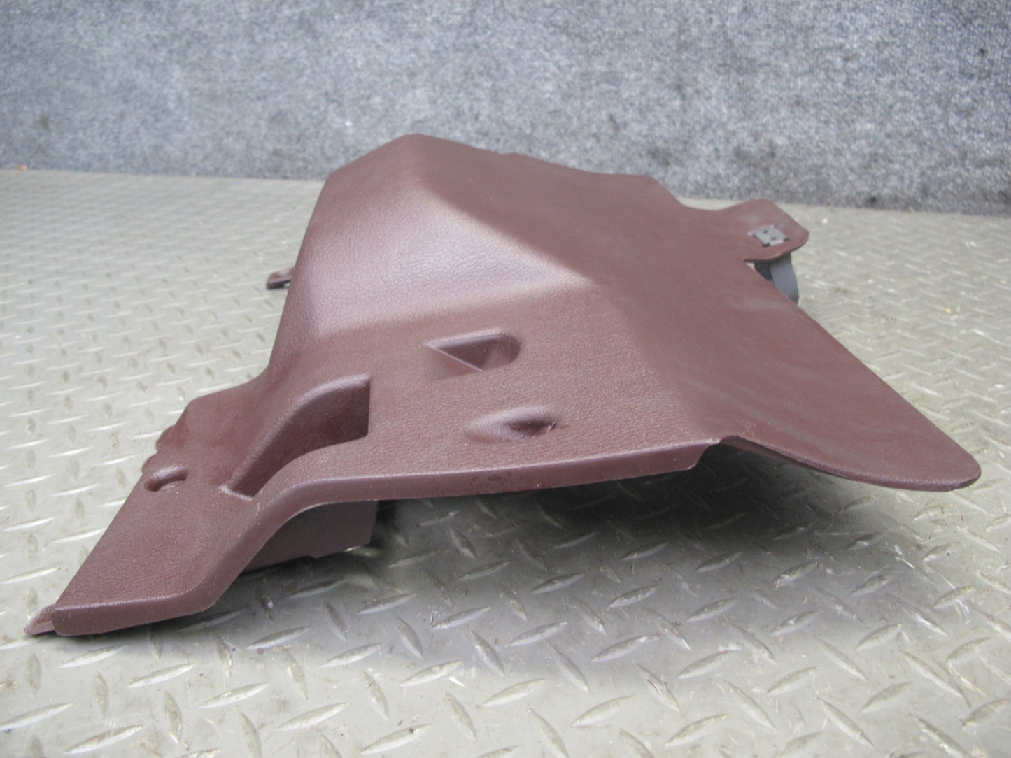 86-89 Toyota Supra MK3 Front Left & Right Lower Knee Trim Panel Set Maroon OEM