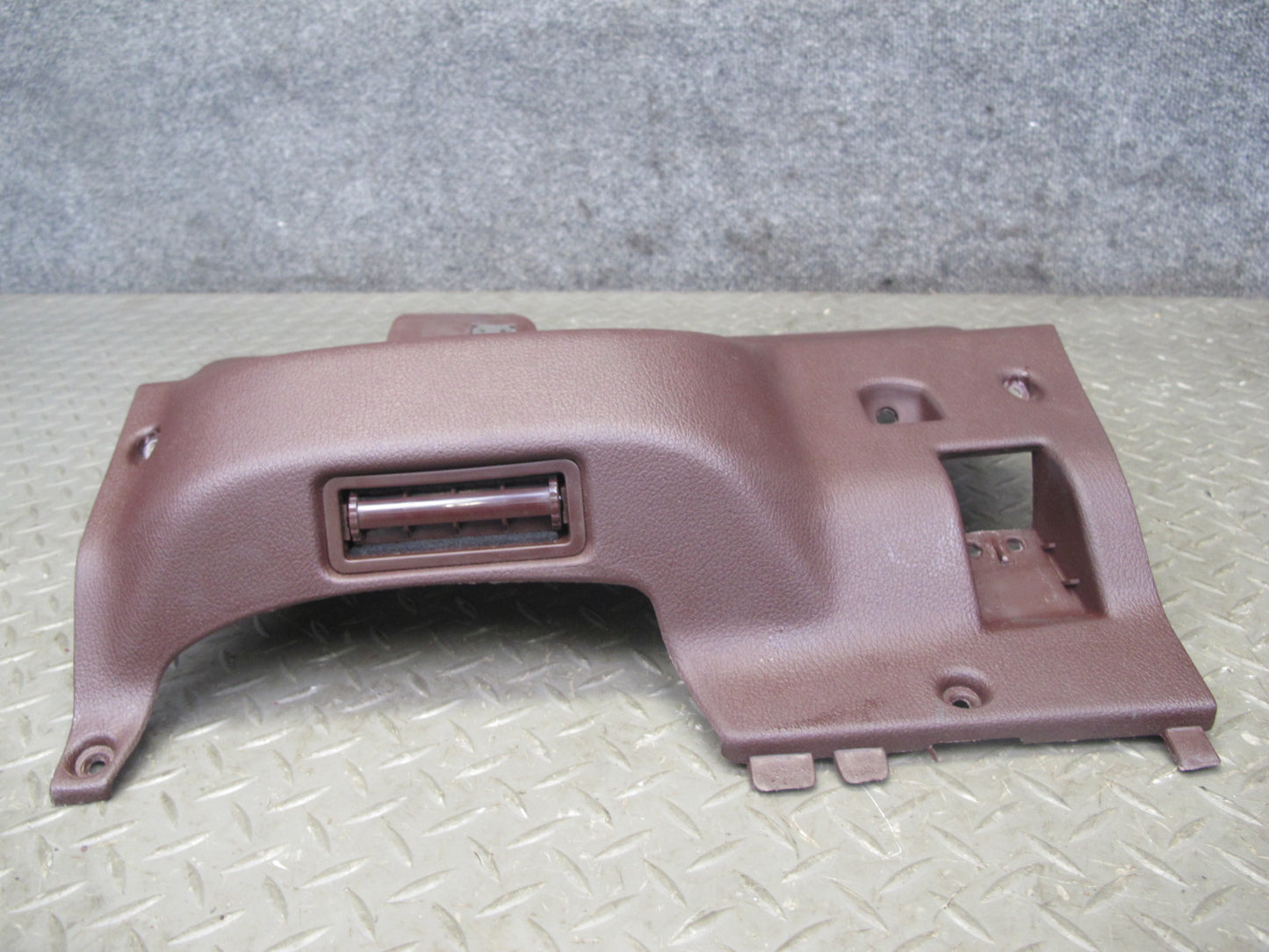 86-89 Toyota Supra MK3 Front Left & Right Lower Knee Trim Panel Set Maroon OEM
