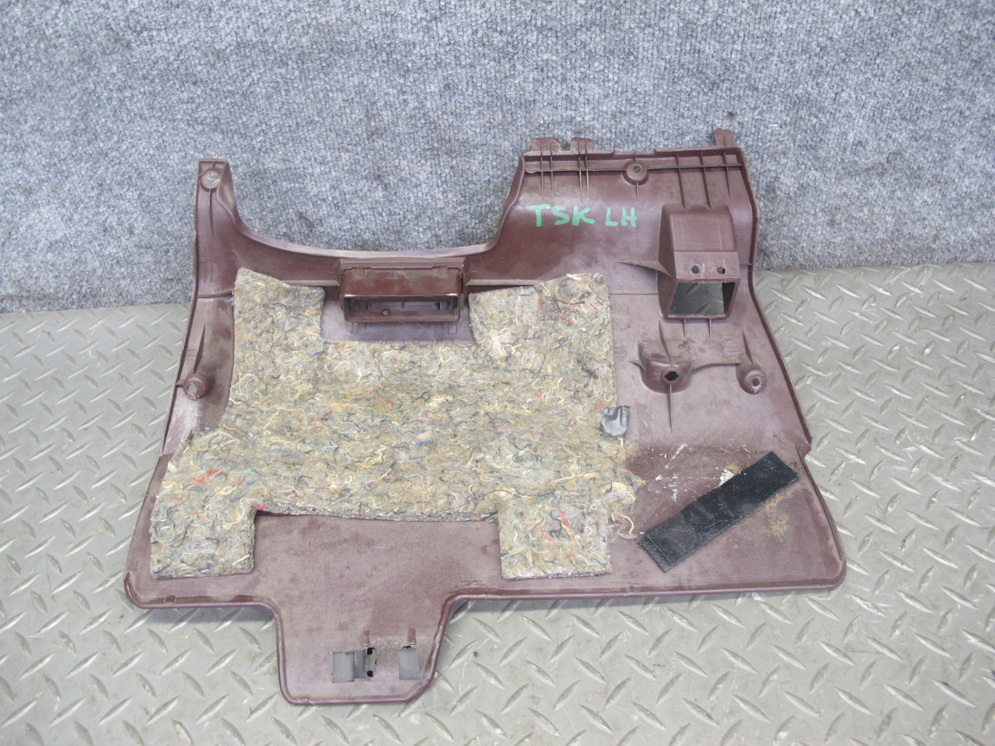 86-89 Toyota Supra MK3 Front Left & Right Lower Knee Trim Panel Set Maroon OEM