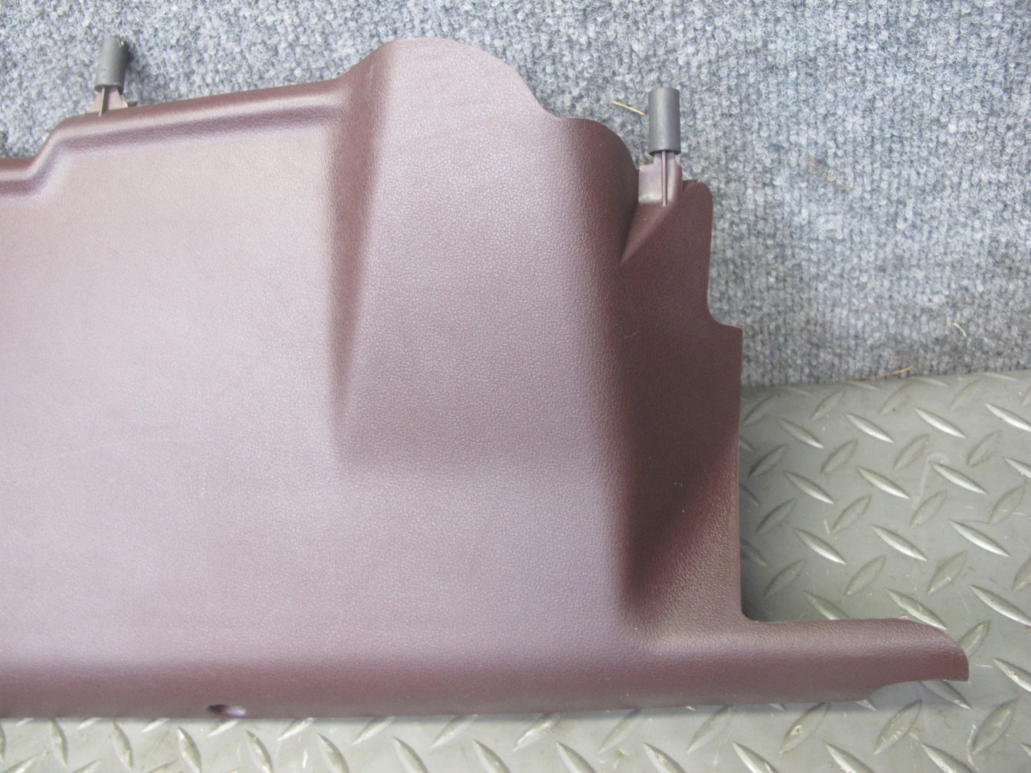 86-89 Toyota Supra MK3 Front Left & Right Lower Knee Trim Panel Set Maroon OEM