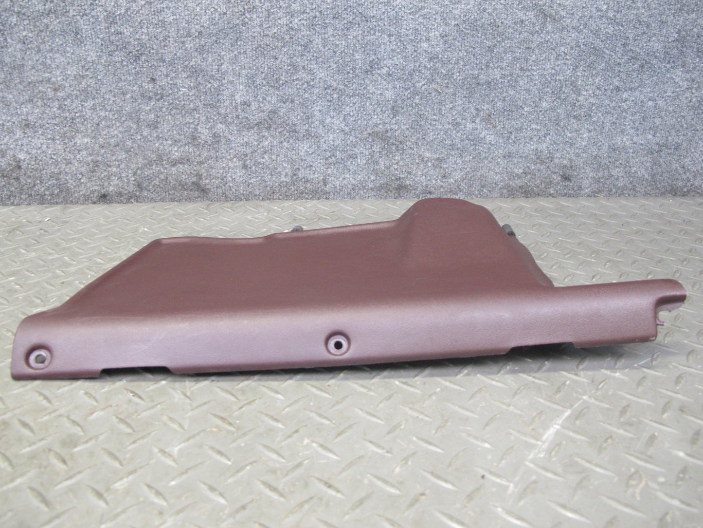 86-89 Toyota Supra MK3 Front Left & Right Lower Knee Trim Panel Set Maroon OEM