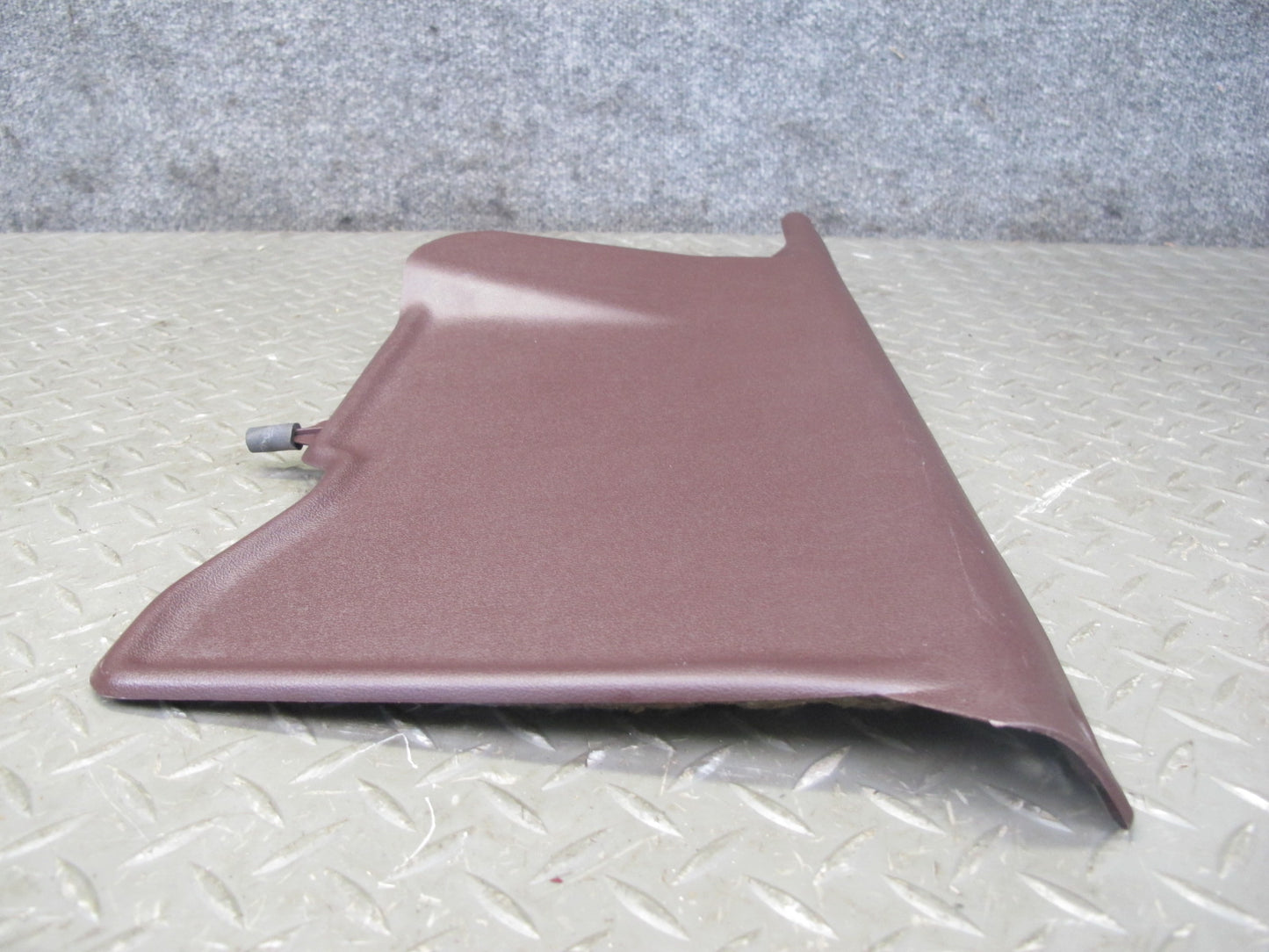 86-89 Toyota Supra MK3 Front Left & Right Lower Knee Trim Panel Set Maroon OEM