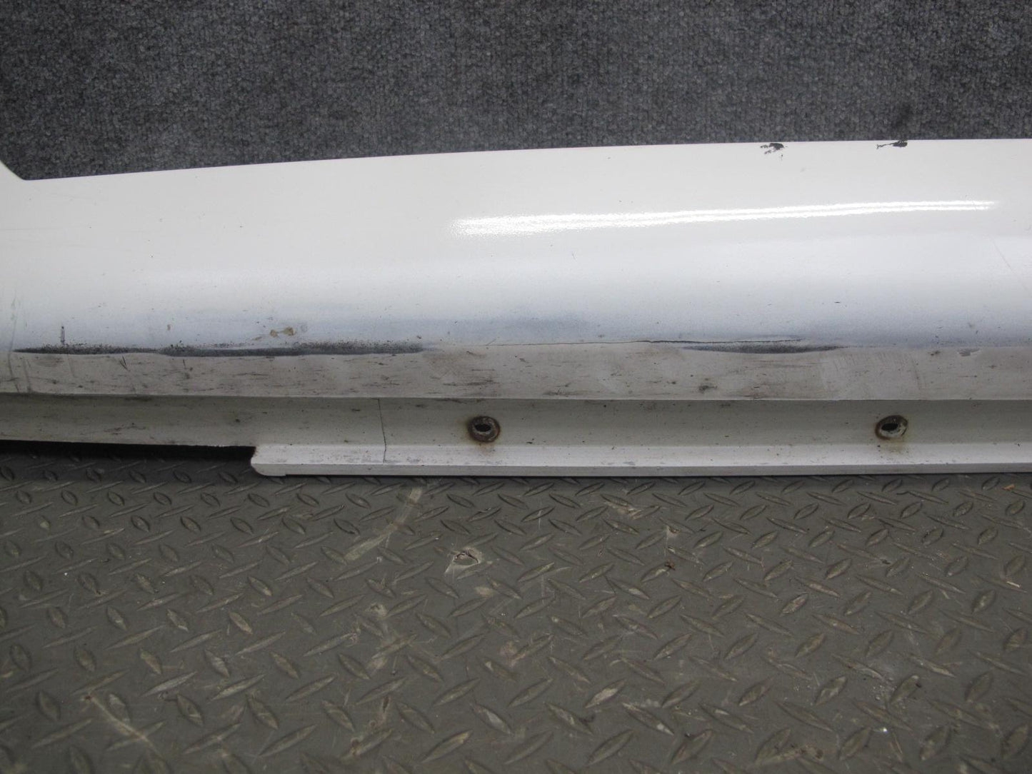 07-09 Nissan 350Z Z33 Conv Right & Left Side Skirt Rocker Panel Molding Set OEM