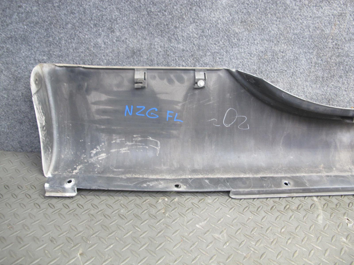 07-09 Nissan 350Z Z33 Conv Right & Left Side Skirt Rocker Panel Molding Set OEM