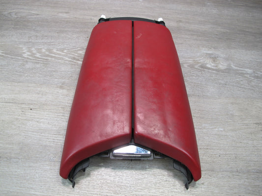 2017-2020 Maserati Levante M161 Center Console Leather Armrest Lid Cover RED