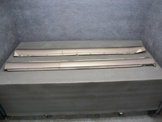95-97 Lexus UCF20L LS400 Set of 4 Side Skirt Rocker Panel Molding Set Beige OEM