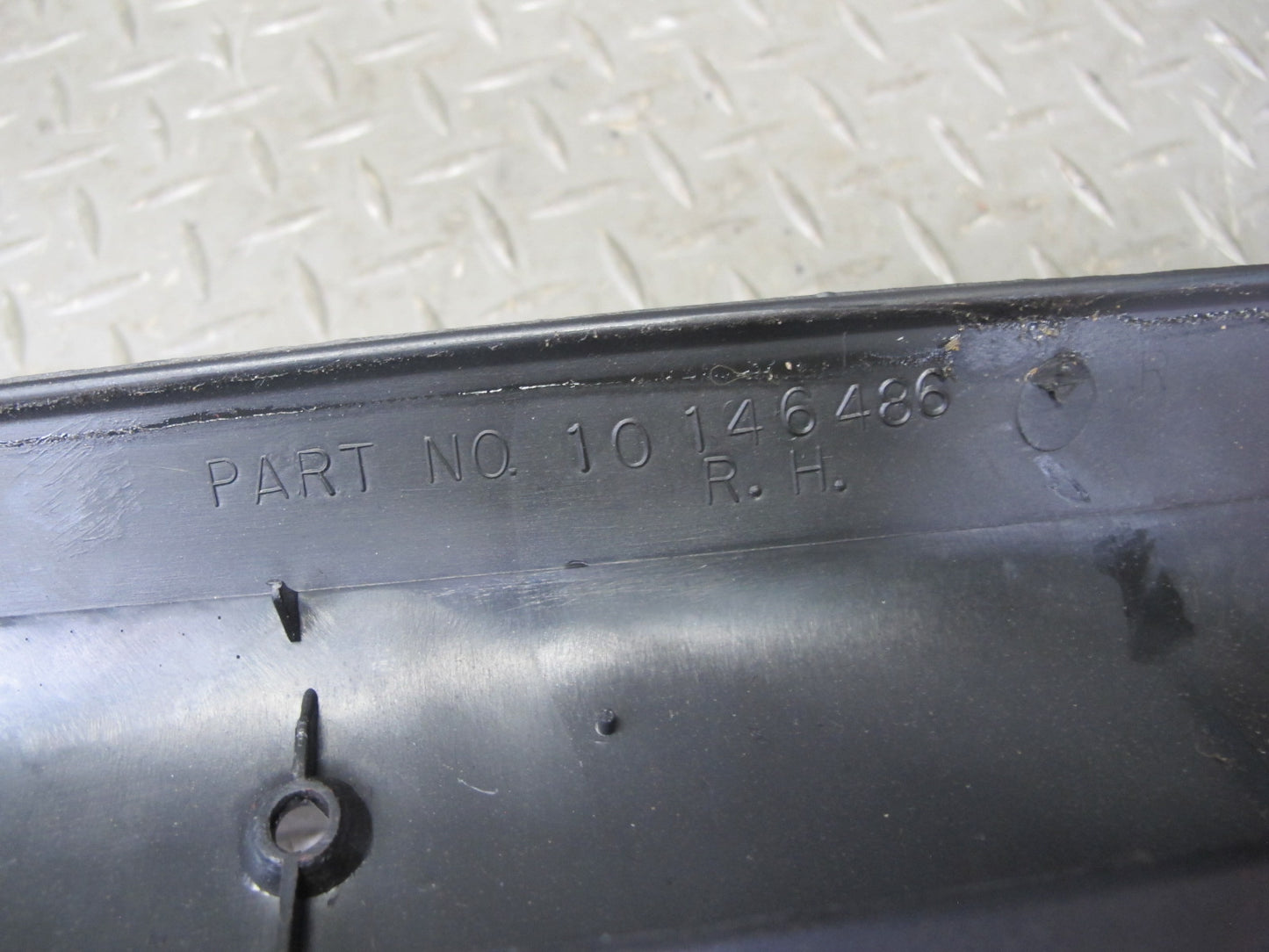 90-96 Chevrolet Corvette C4 Front Interior A Pillar Trim Cover Panel Set OEM