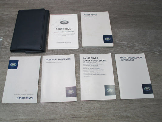 2015 Land Range Rover L405 Owner User Operator Guide Manual Book Case Set