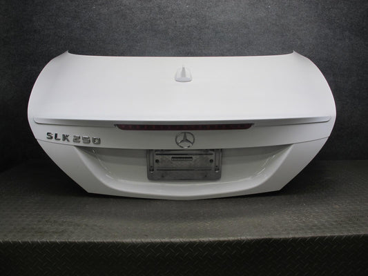 2012-2020 Mercedes R172 SLK SLC Rear Trunk Lid Deck Shell Panel White