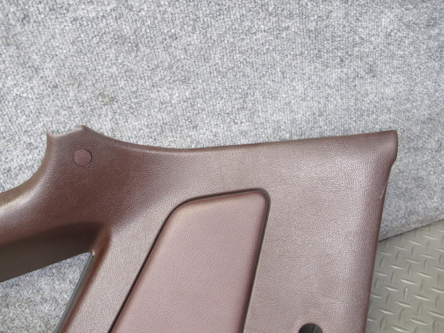86-92 Toyota Supra MA70L Rear Quarter Window Trim Cover Panel Set Maroon OEM