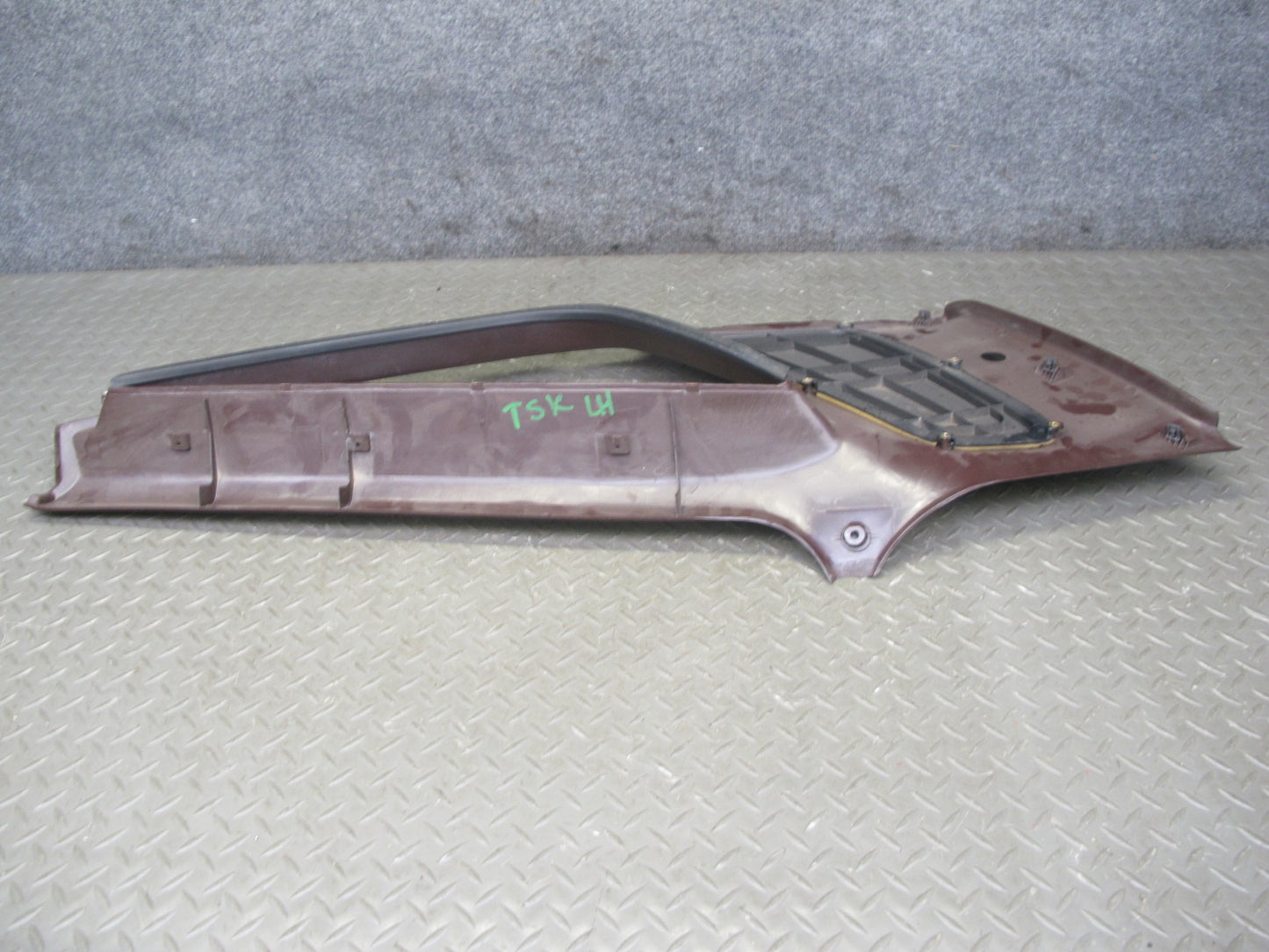 86-92 Toyota Supra MA70L Rear Quarter Window Trim Cover Panel Set Maroon OEM